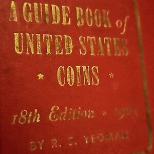 Vintage 70s Rare book of US COINS